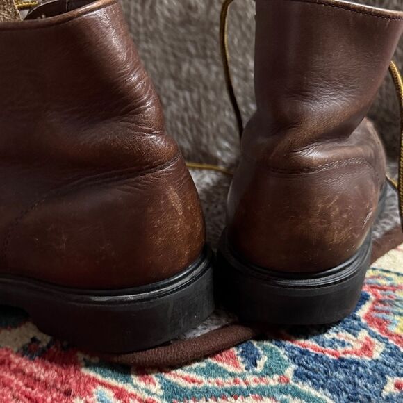 Red Wing Classic Brown Leather Boots women’s sz 8.5 - Picture 8 of 9